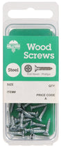 Hillman No. 6 X 1-1/4 in. L Phillips Zinc-Plated Wood Screws 15 pk