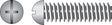 Hillman No. 1/4-20 X 1/2 in. L Combination Round Head Zinc-Plated Steel Machine Screws 100 pk