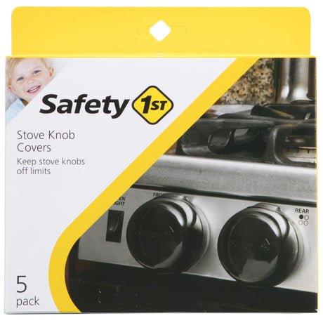 Safety 1st Charcoal Plastic Decor Door Lock 5 pk