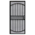 Precision Monterrey 81-3/4 in. H X 36 in. W Franciscan Black Steel Security Screen Door