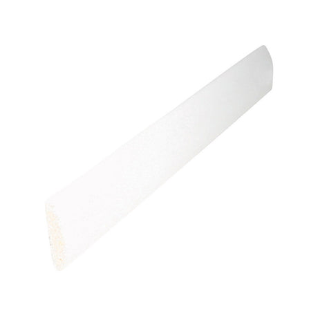 Inteplast Building Products 3/16 in. H X 15/16 in. W X 8 ft. L Prefinished White Polystyrene Molding