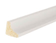 Inteplast Building Products 11/16 in. H X 11/16 in. W X 8 ft. L Prefinished White Polystyrene Trim