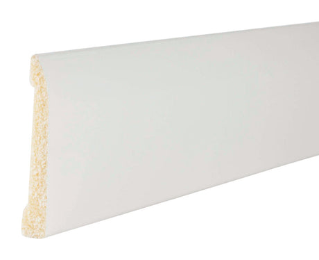 Inteplast Building Products 7/16 in. H X 1-15/16 in. W X 7 ft. L Prefinished White Polystyrene Trim