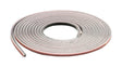 M-D Gray Pile Weatherstrip For Doors and Windows 17 ft. L X 7/32 in.