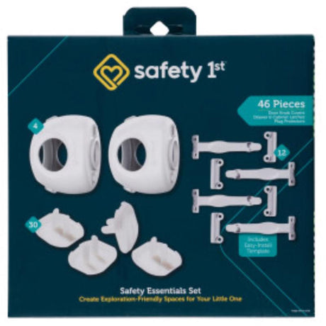 Safety 1st White Plastic Childproofing Kit 46 pc