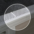 Amerimax 6 in. W X 36 in. L White PVC Snap-in Filter