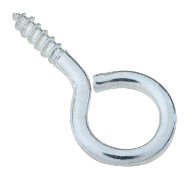 National Hardware 0.10 in. D X 1-3/16 in. L Zinc-Plated Steel Screw Eye 10 lb. cap. 10 pk