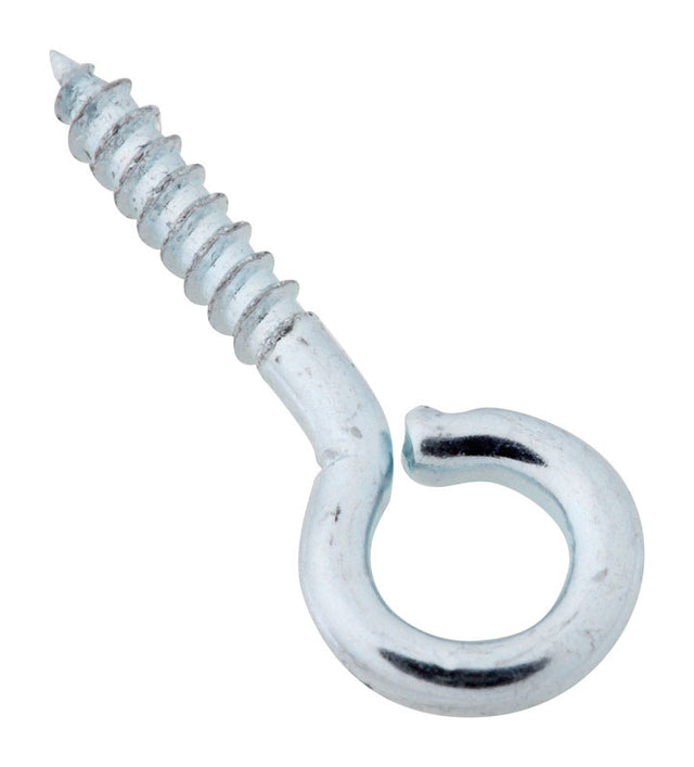 National Hardware 0.06 in. D X 11/16 in. L Zinc-Plated Steel Screw Eye 5 lb. cap. 14 pk