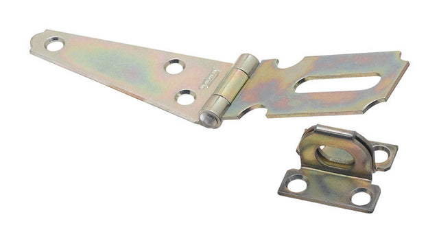 National Hardware Zinc-Plated Aluminum/Steel 3 in. L Hinge Hasp 1 pk