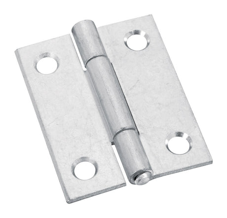 National Hardware 2 in. L Zinc-Plated Door Hinge 2 pk