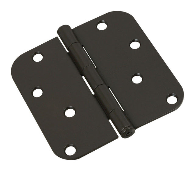 National Hardware 4 in. L Oil Rubbed Bronze Door Hinge 1 pk