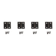 National Hardware 1 in. L Oil Rubbed Bronze Door Hinge 4 pk