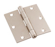 National Hardware 3 in. L Satin Nickel Door Hinge 1 pk