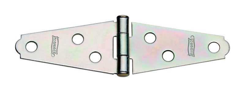 National Hardware 2 in. L Zinc-Plated Light Strap Hinge 1 pk