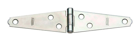 National Hardware 3 in. L Zinc-Plated Light Strap Hinge 2 pk