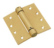 National Hardware 4 in. L Brass Spring Hinge 1 pk