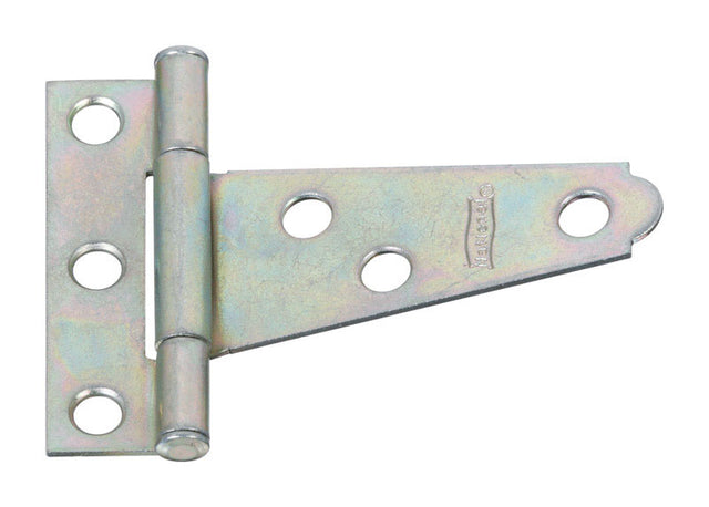 National Hardware 2 in. L Zinc-Plated Light T-Hinge 2 pk