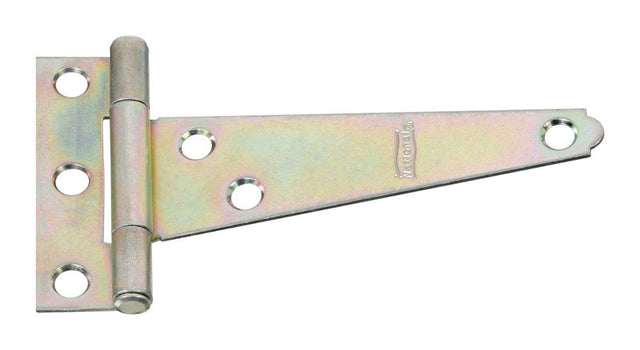 National Hardware 4 in. L Zinc-Plated Light T-Hinge 2 pk