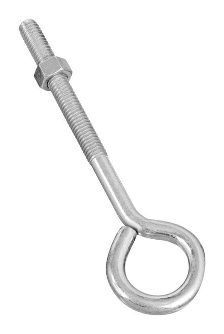 National Hardware 3/8 in. X 6 in. L Zinc-Plated Steel Eyebolt Nut Included