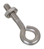 National Hardware 3/16 in. X 1-1/2 in. L Stainless Steel Eyebolt Nut Included