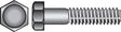 Hillman 3/8 in. D X 1-1/4 in. L Zinc Plated Steel Hex Bolt 100 pk