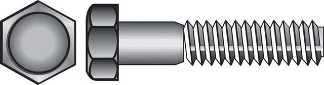 Hillman 3/8 in. D X 1-1/2 in. L Zinc Plated Steel Hex Bolt 100 pk