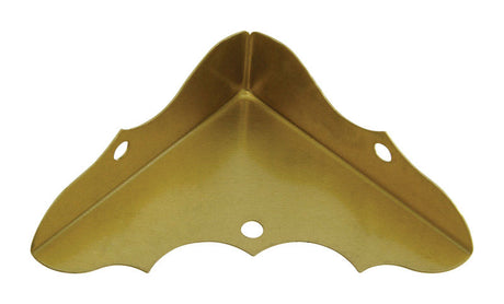 National Hardware 5/8 in. H X 1-3/4 in. W X 0.02 in. D Brass-Plated Solid Brass Inside Decorative Co