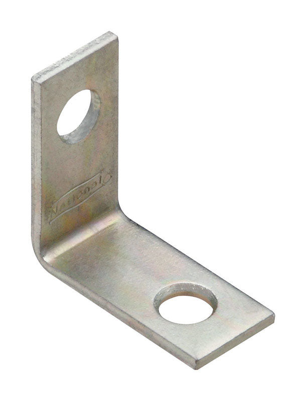 National Hardware 1 in. H X 1/2 in. W X 0.07 in. D Zinc-Plated Steel Inside Corner Brace