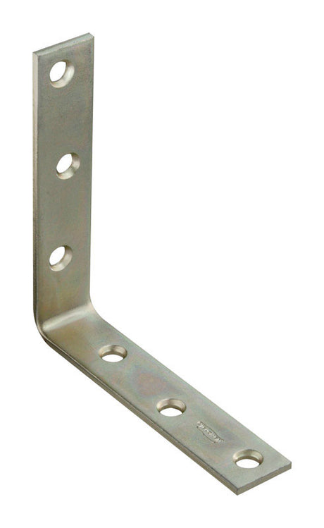 National Hardware 5 in. H X 1 in. W X 0.16 in. D Zinc-Plated Steel Inside Corner Brace