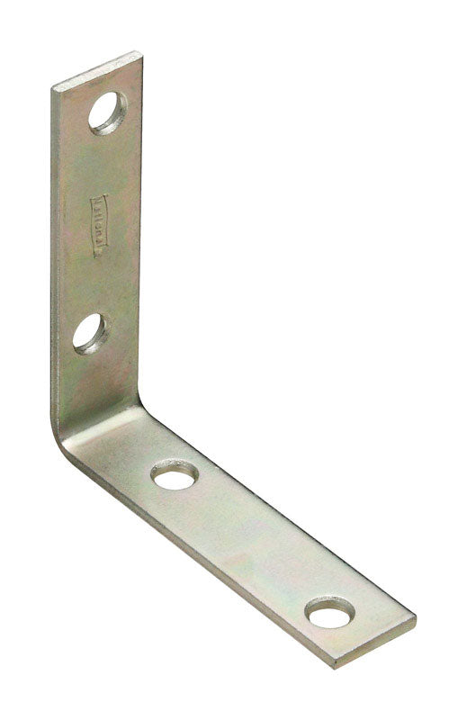 National Hardware 3 in. H X 3/4 in. W X 0.11 in. D Zinc-Plated Steel Outside Corner Brace