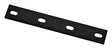 National Hardware 10 in. H X 1.5 in. W X 0.125 in. D Black Carbon Steel Flat Mending Plate