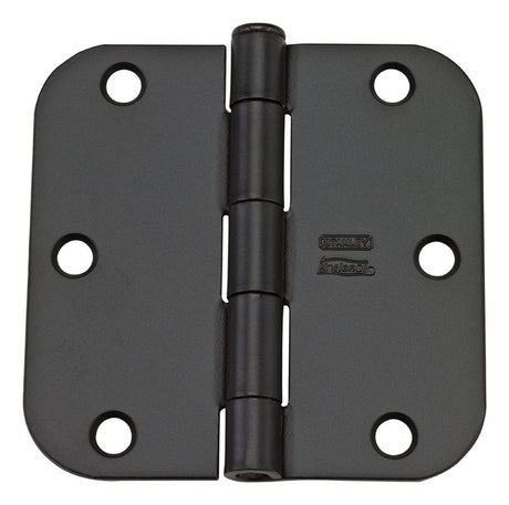 National Hardware 3-1/2 in. L Oil Rubbed Bronze Door Hinge 12 pk