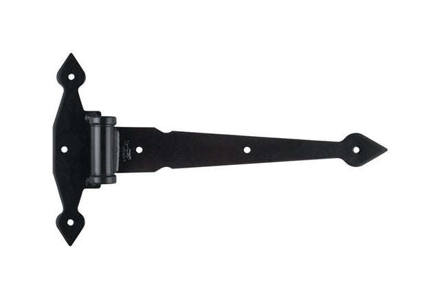 National Hardware 13 in. L Black Heavy Duty T Hinge 1 pk