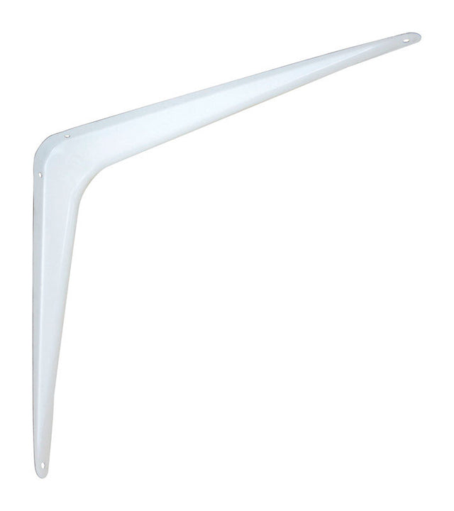 National Hardware White Steel Shelf Bracket 14 in. L 100 lb