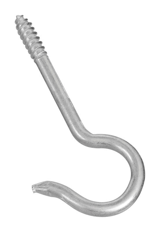 National Hardware Zinc-Plated Silver Steel 4-7/16 in. L Ceiling Hook 75 lb 1 pk