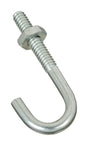 National Hardware Zinc-Plated Silver Steel 1-7/8 in. L J-Bolt 40 lb 1 pk