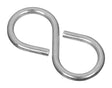 National Hardware Zinc-Plated Silver Steel 2-1/8 in. L Closed S-Hook 15 lb 3 pk