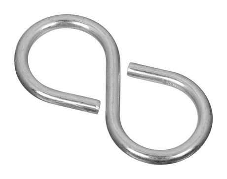 National Hardware Zinc-Plated Silver Steel 2-1/8 in. L Closed S-Hook 15 lb 3 pk