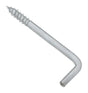 National Hardware Zinc-Plated Silver Steel 3-1/16 in. L Square Bend Hook 1 pk