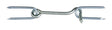 National Hardware 4 in. L Zinc-Plated Silver Steel Gate Hook w/Staples 1 pk