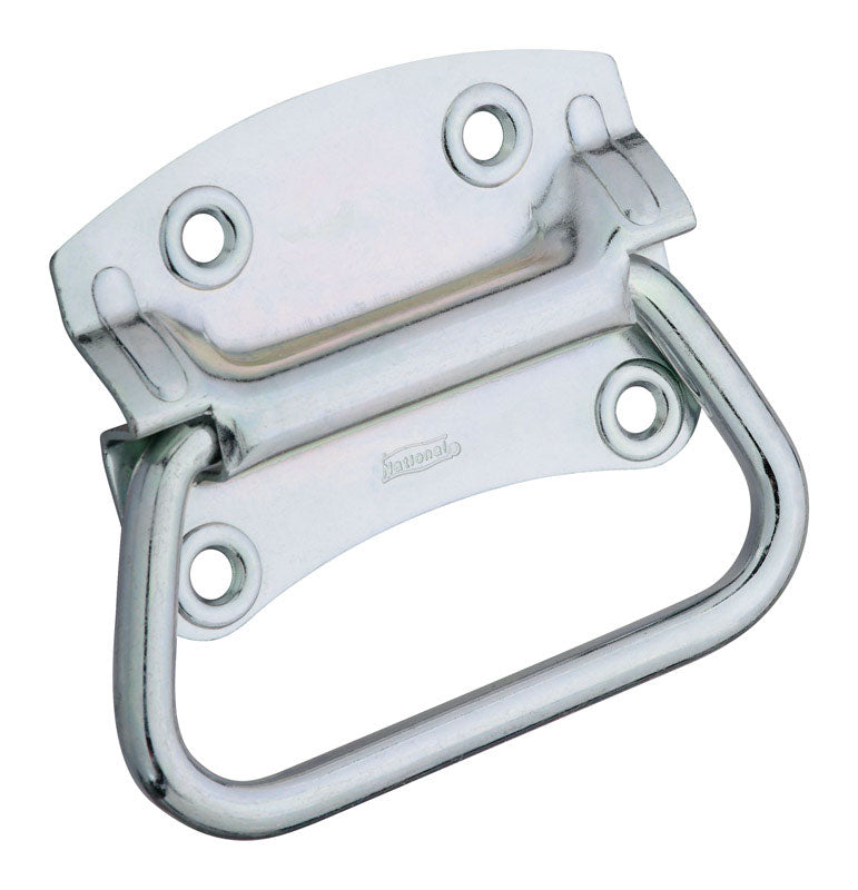 National Hardware Chest Handle Zinc-Plated Steel Chest Handle 4 in. 1 pk