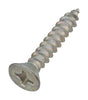 National Hardware No. 12 X 1-1/4 in. L Phillips Zinc-Plated Wood Screws 18 pk