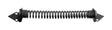 National Hardware 11 in. L Black Steel Gate Spring 1 pk