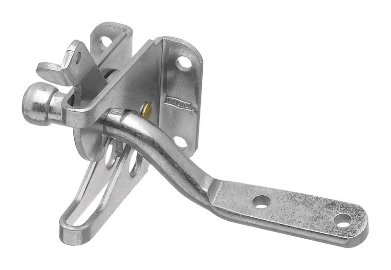 National Hardware 4.44 in. H X 2.37 in. L Zinc-Plated Steel Automatic Gate Latch