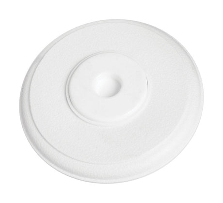 National Hardware Plastic White Wall Door Stop Mounts to wall 5-3/8 in.