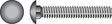 Hillman 3/8 in. X 3-1/2 in. L Zinc-Plated Steel Carriage Bolt 50 pk