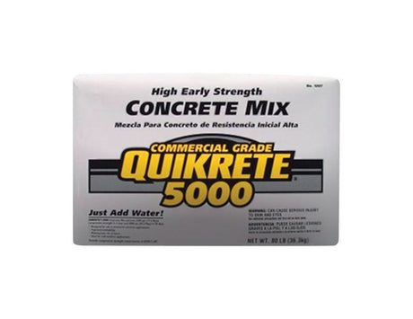 Quikrete High Early Strength Concrete Mix 80 lb Gray