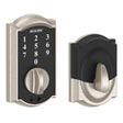 Schlage Satin Nickel Steel Touchscreen Deadbolt