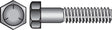 Hillman 5/16 in. D X 4 in. L Heat Treated Zinc Steel Hex Head Cap Screw 50 pk
