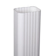 Amerimax 3 in. H X 4 in. W X 120 in. L White Vinyl K Downspout